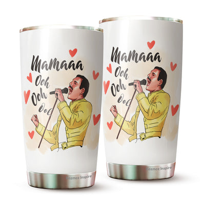 Kozmoz Inspire Gifts for mom- mom gifts-best mom ever gifts -from daughter son- happy birthday mom gifts-best gift for mother's day-Christmas gift for mom birthday gift ideas-Mama Ooh Tumbler 20oz