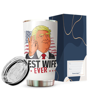 Best Wife Ever Gifts - Great Wife Tumbler - Funny Gift For Wife - Birthday, Christmas, Valentine, Anniversary Tumbler Gifts for Wife