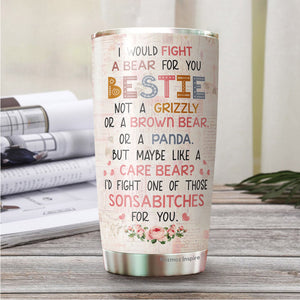 Funny Bestie Tumblers For Women - Gifts For Bestie Women - Best Friend Ever Tumbler - Bestie Tumbler - Gifts for Women Friends - Gifts For Best Friend Birthday