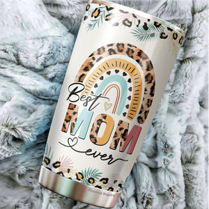 Mom Tumbler - Gifts for Mom on Mother's Day - Best Mom Ever Tumbler - #1 Mom Nutrition Facts Tumbler - Gift for Mom, Mother, Mommy from Daughter, Son, Kids - Mom Tumbler 20oz