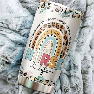 Nurse Tumbler - Gifts for Nurse - Nurse Life Tumbler - Nurses Week Gifts - Nurse Gifts For Christmas, Birthday - Nurse Gifts For Women - Nurse Mug - Nurse Cup - Nursing Accessories for Nurses