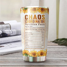 Load image into Gallery viewer, Gifts for Boss - Chaos Coordinator Tumbler - Gifts for Mom, Boss Lady, Coworker, Teacher On Christmas - Chaos Coordinator Gifts - Gifts for Administrative Professional Day - Gifts for Women Birthday