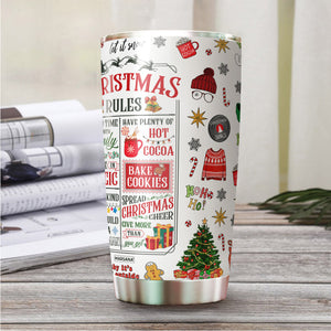 MARSANA Christmas Tumbler - Christmas Cups - Christmas Decorations - Christmas Mug - Cool Gifts for Christmas - Gift for Men, Women, Friend Coworker on Christmas - Holiday Coffee Mug