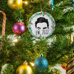 Ew 2022 Ornament - Character Christmas Movie Ornaments - 2022 Christmas Ornament - Christmas Tree Decor Home Decorations Gifts