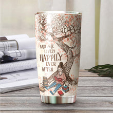Load image into Gallery viewer, Just A Girl Who Loves Books Tumbler- Gifts for Book Lovers - Librarian Gifts for Women - Birthday Gifts For Book Lovers Women - Tumbler 20oz