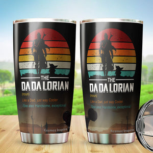 Dadalorian Tumbler - Tumblers For Dad From Daughter, Son, Kids - Dad Life Tumbler - Birthday  Gifts For Dad Tumbler - Gifts Idea For Dad, Daddy, Father - Fathers Gifts - Tumbler 20oz