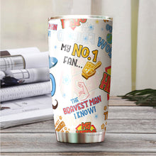 Load image into Gallery viewer, Dad You Are Tumbler - Tumblers For Dad From Daughter, Son, Kids - Dad Life Tumbler - Birthday Gifts For Dad Tumbler - Gifts Idea For Dad, Daddy, Father - Tumbler 20oz