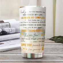 Load image into Gallery viewer, To My Husband Mug Lion Couple Tumbler - Birthday Christmas Tumbler Gifts for Husband - Best Ideas Gifts for Husband, Tumbler 20 oz