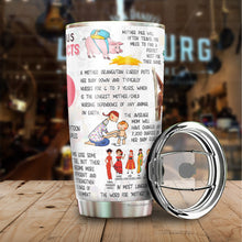 Load image into Gallery viewer, Mom-Entous Mother Facts Tumbler - Best Mom Tumbler - New Mom Tumbler - Birthday Gifts For Mom from Daughter, Son, Kids - 1st Mother&#39;s Day Tumbler  - Gift for Mom on Mother&#39;s Day, Christmas, Birthday, Tumbler 20 Oz