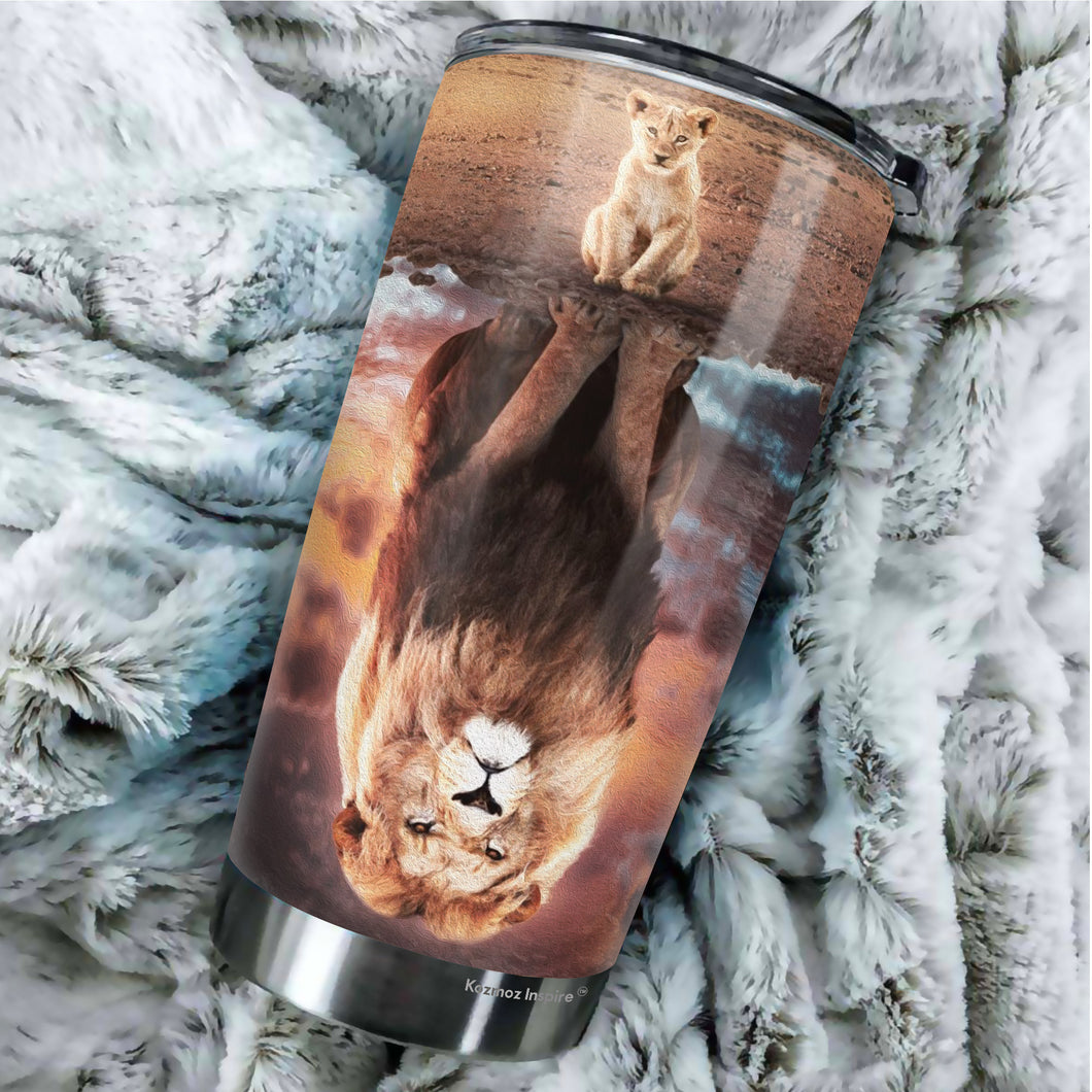 To My Son Tumbler from Mom - To My Son Lion Tumbler - Birthday Gifts For Son From Mom - Tumbler Gift for Son on Mother's Day, Christmas, Birthday - Tumbler 20oz