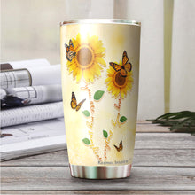 Load image into Gallery viewer, To My Daughter Tumbler - Sunflower To My Daughter Tumbler From Mom - Birthday Gifts For Daughter From Mom - Gift for Daughter on Mother&#39;s Day, Christmas, Birthday - Tumbler 20oz