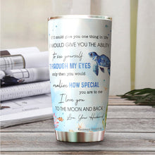 Load image into Gallery viewer, Kozmoz Inspire To My Wife Turtles Couple Tumbler 20oz - Tumbler Gifts for Wife, Her, Women's Day, Wife's Birthday, Aniversary, Mothers Day 2022