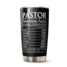 Load image into Gallery viewer, Pastor Appreciation Gifts - 20oz Travel Coffee Mug - Great Gift Idea for Appreciation, Birthday, Easter, Halloween, Thanksgiving, Christmas, Anniversary - Best Pastor Ever tumbler 20oz 5