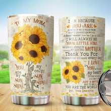 Load image into Gallery viewer, To My Mom Tumbler - You Are My Sunshine Tumbler - Mother, Mommy, Mom Tumbler - Birthday Gift For Mom From Daughter