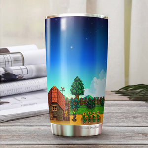 Coffee It Smells Delicious Tumbler 20 Oz - Tumbler for Gamers - Video Game Tumbler - Gift for Gamers - Birthdays Christmas Tumbler Gift