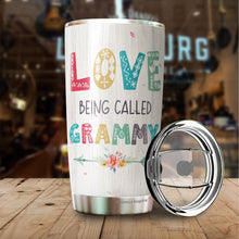 Load image into Gallery viewer, Love Being Called Grandma Coffee Tumbler 20oz - Gifts For Women Grandma Coffee Tumbler Mothers Day Gifts - Gift Women Grandma Gifts -Gifts From Grandson Grandkids Grandma Tumbler