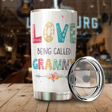 Load image into Gallery viewer, Love Being Called Granny Coffee Tumbler 20oz - Gifts For Women Grandma Coffee Tumbler Mothers Day Gifts - Gift Women Grandma Gifts -Gifts From Grandson Grandkids Grandma Tumbler