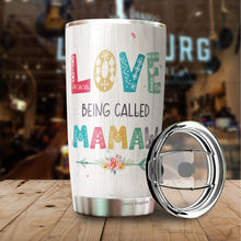 Load image into Gallery viewer, Love Being Called Mamaw Coffee Tumbler 20oz - Gifts For Women Grandma Coffee Tumbler Mothers Day Gifts - Gift Women Grandma Gifts -Gifts From Grandson Grandkids Grandma Tumbler