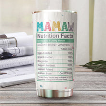 Load image into Gallery viewer, Love Being Called Mamaw Coffee Tumbler 20oz - Gifts For Women Grandma Coffee Tumbler Mothers Day Gifts - Gift Women Grandma Gifts -Gifts From Grandson Grandkids Grandma Tumbler