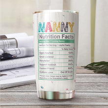 Load image into Gallery viewer, Nanny Gifts Love Being Called Nanny Tumbler 20oz Gift for grandma grandma birthday gifts gifts for grandma grandma gifts from grandchildren best grandma gifts