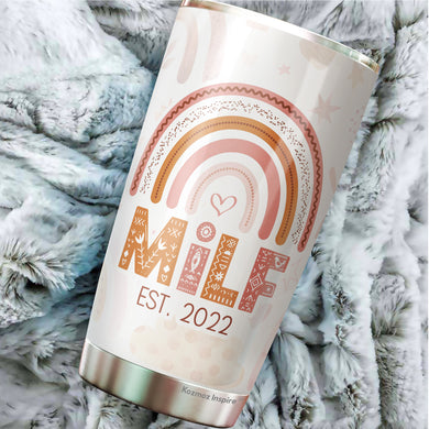 New Mom Gifts 2022 Mift Tumbler 20Oz - Funny Gift Idea for First Time Mom, Women, Basket, Mommy, Pregnancy, Push, Baby Shower Gifts, Glass, Mom to Be, Mothers Day Joymuu Tumbler 20Oz