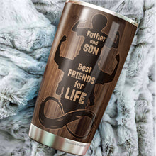 Load image into Gallery viewer, To My Dad Tumbler - Dad Coffee Tumbler - Father And Son Tumbler - Gifts For Dad From Son - Christmas, Birthday Gift For Father, Dad - Tumblers 20 Oz