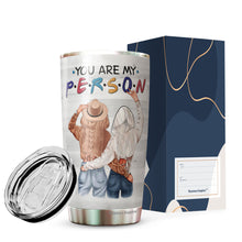 Load image into Gallery viewer, Best Friend for Women,You Are My Person 20oz Stainless Steel Tumbler - Unique Best Friend, Soul Sisters, BFF, Coworker, BFF Birthday Gift Idea, Friendship Gifts for Women Tumbler 20Oz