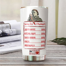 Load image into Gallery viewer, Horror Character Tumbler - Michael Tumbler - Halloween Tumbler - Horror Tumbler - Christmas, Halloween, Birthday Gifts For Friends, Coworker, Men, Women - Tumbler 20 Oz