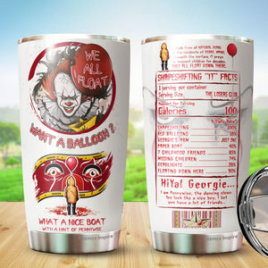 Horror Character Tumbler - Halloween Tumbler - Horror Tumbler - Christmas, Halloween, Birthday Gifts For Friends, Coworker, Men, Women - Tumbler 20 Oz