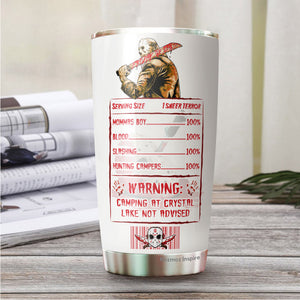 Horror Character Tumbler - Halloween Tumbler - Scary, Horror Tumbler - Christmas, Halloween, Birthday Gifts For Friends, Coworker - Jason Tumbler - Tumbler 20 Oz