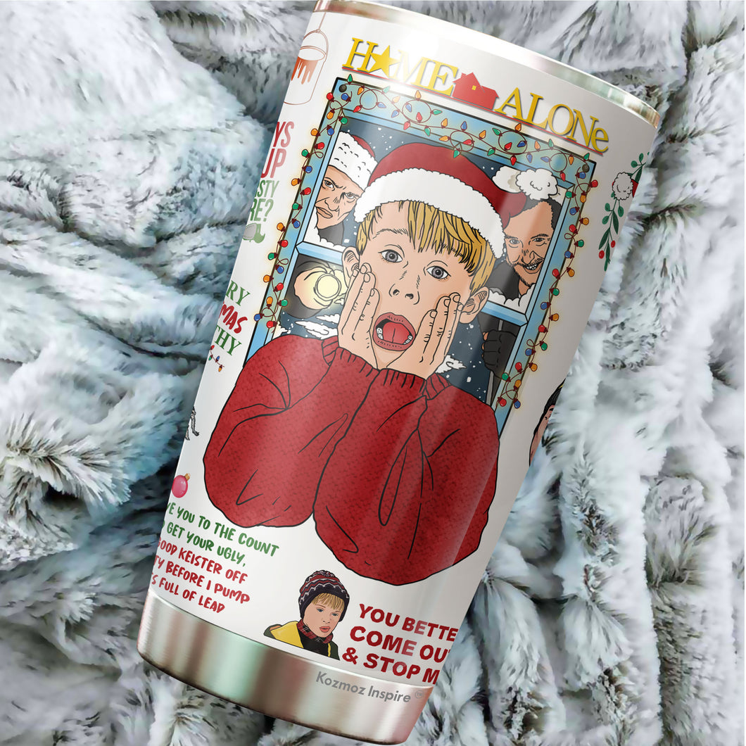 Kevin Tumbler - Christmas Tumbler - Gifts For Friend, Coworker, Women, Men On Christmas - Tumbler 20 Oz - Gifts for Christmas