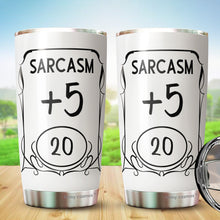 Load image into Gallery viewer, D&amp;D Stainless Steel Coffee Tumbler 20 Oz - Dungeons Funny Coffee Mugs Sarcasm - D And D Gift For Women Men - Great Gift For DnD Lovers Dragons - Great for Hot Drinks and Cold Beverages