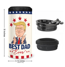 Load image into Gallery viewer, Best Dad Ever Gifts - Fathers Day Gift - Dad Gifts From Daughter Son - Gifts For Dad On Fathers Day Christmas - 4-in-1 Dad Tumbler Gifts 12oz Dad Fuel Can Cooler Tumblers Travel Mug Cup