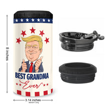 Load image into Gallery viewer, Best Grandma Ever Can Cooler Tumbler - Beverage Insulated Holder - 12oz Can Cooler Tumblers Travel Mug Cup Gift - Insulated Can Coozie Mug Christmas, Birthday, Gifts for Grandmas from Grandchildren