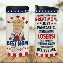 Load image into Gallery viewer, Gifts For Mom - 12Oz Best Mom Ever Can Cooler Tumblers Travel Mug Cup Gifts - Mothers Day Gift From Daughter Son - Best Gift For Mother&#39;s Day - Christmas Gift For Mom - Moms Ideas Birthday Tumbler