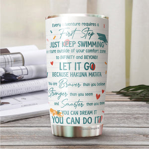 Tumbler Graduation Gifts 2023 - Funny Graduation 20 Oz Travel Mug For College High School Phd Graduates College Masters Degree Friend Daughter Son - Graduation Decorations For Men, Women